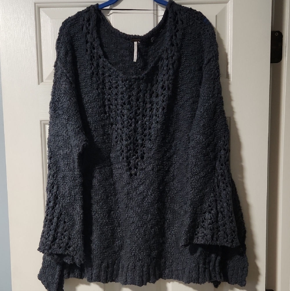 Free People Oversized Slouchy Knit Sweater
